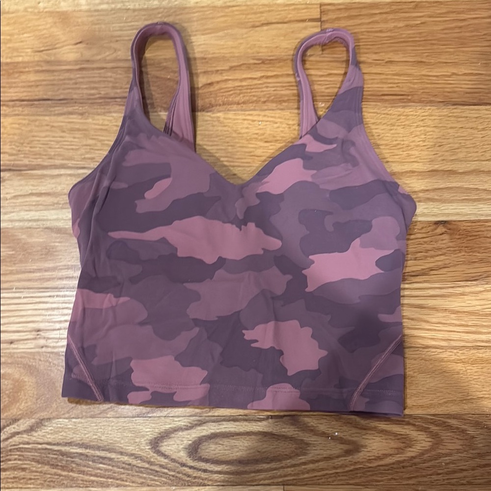 Lululemon Athletica Pink and Purple Sports Bra